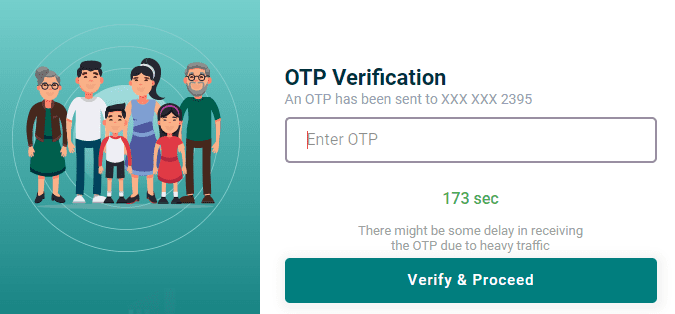 OTP Verification For Vaccination