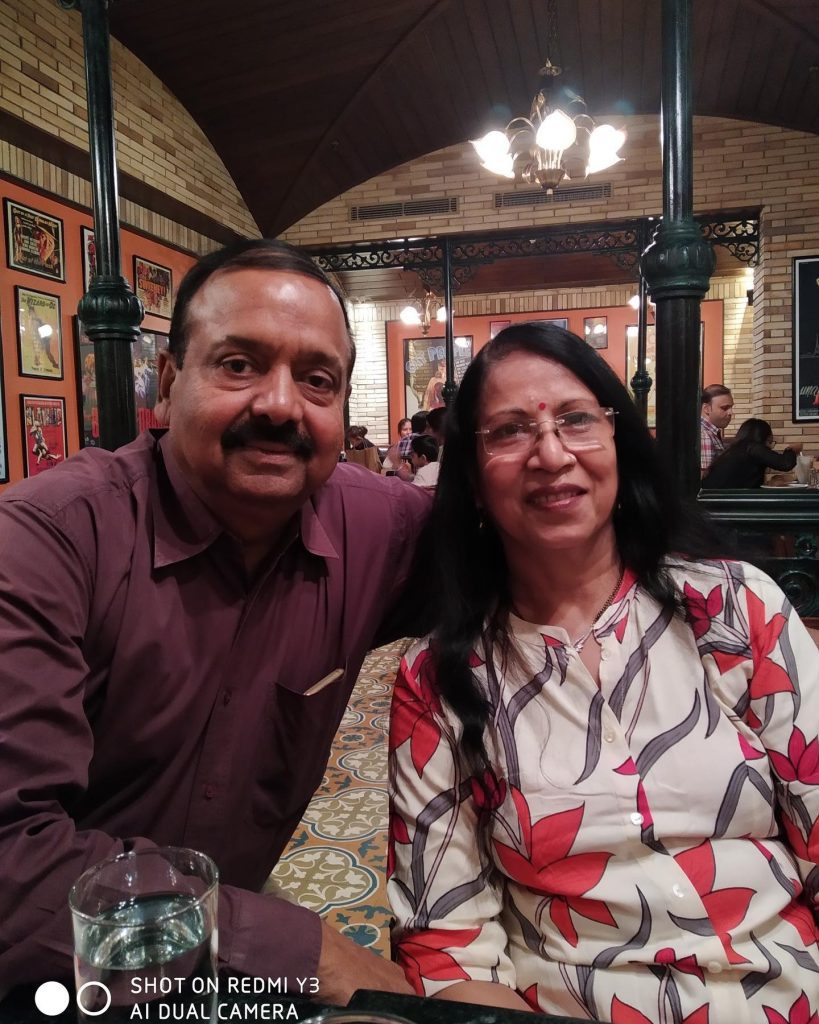 Neha's Father and Mother