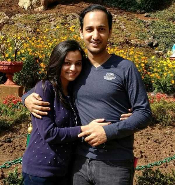 Neha Pant with her Husband - Mayank Pant
