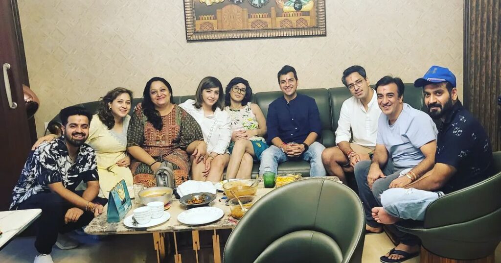 Aditi Nagpal Girotra with her family