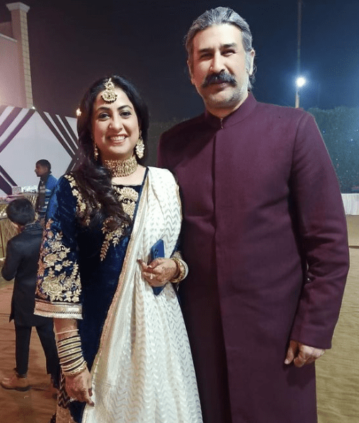 Sumaira khan with her husband