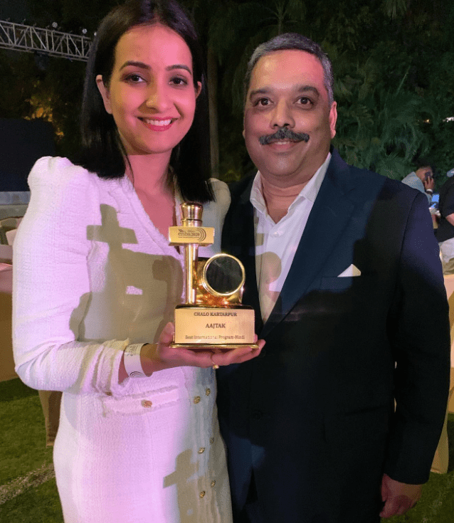 Meenakshi Kandwal Receive an ENBA Award