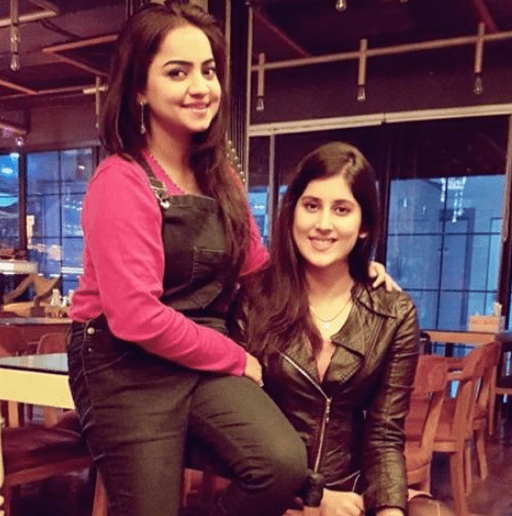 Sonal Mudgal with her Sister 